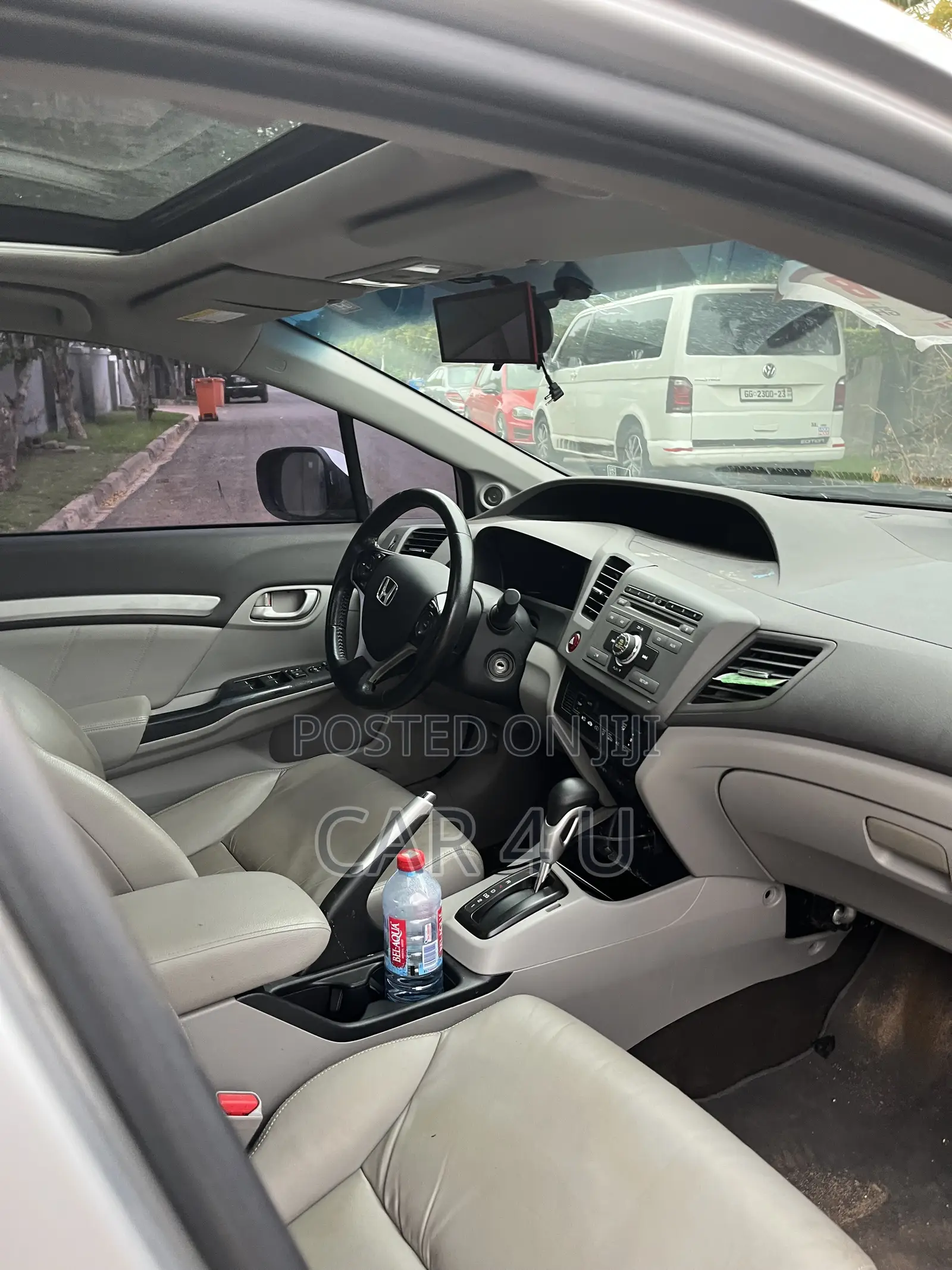 Honda Civic EX Sedan 2012 Silver
