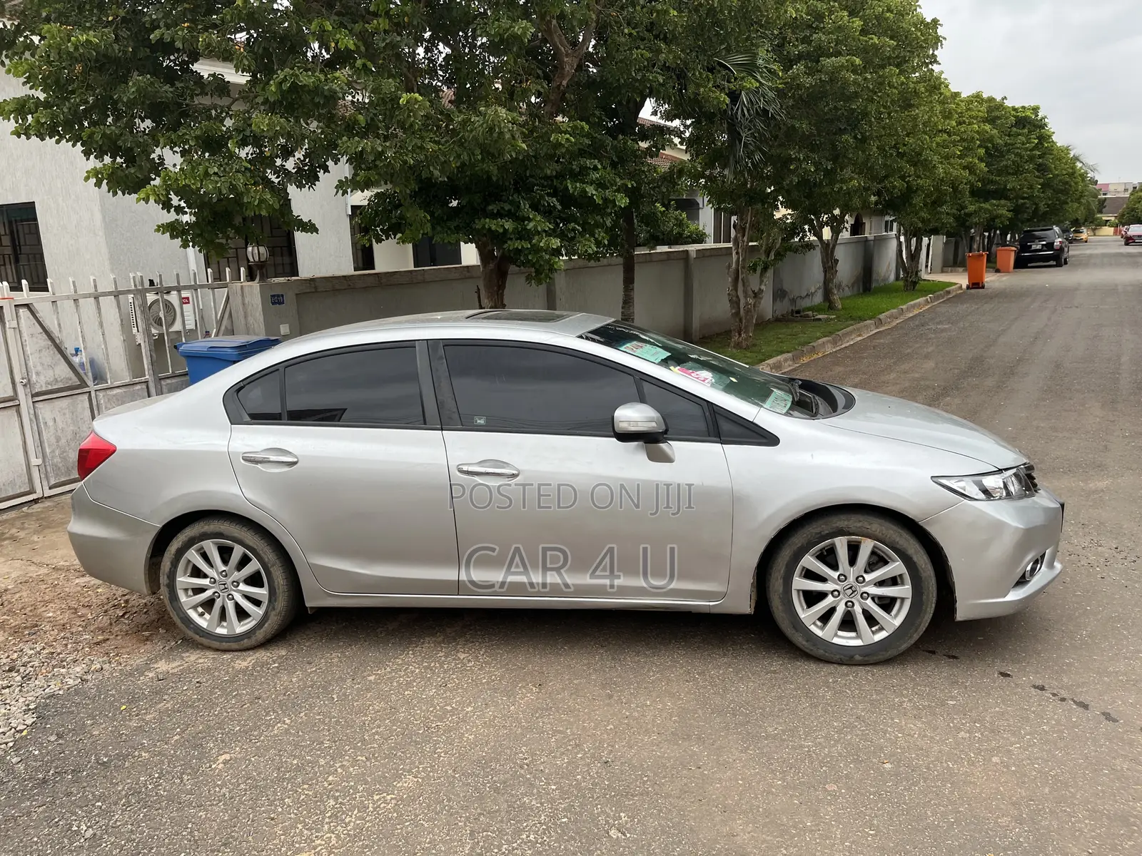 Honda Civic EX Sedan 2012 Silver