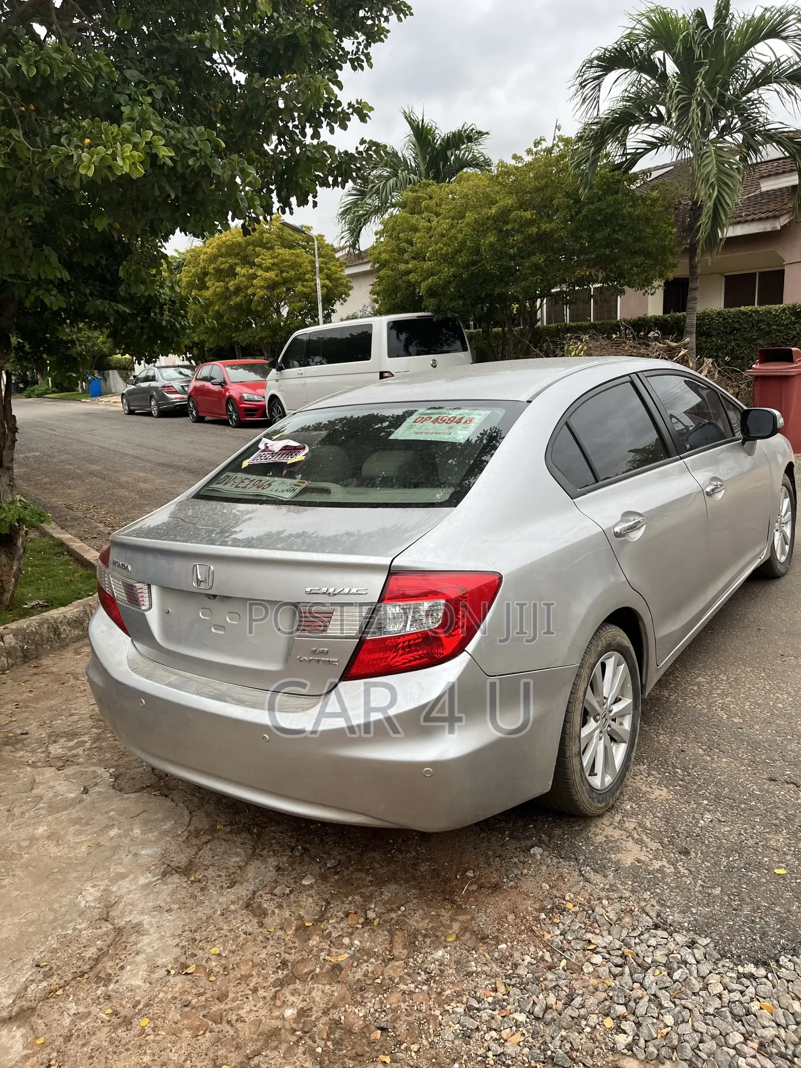 Honda Civic EX Sedan 2012 Silver