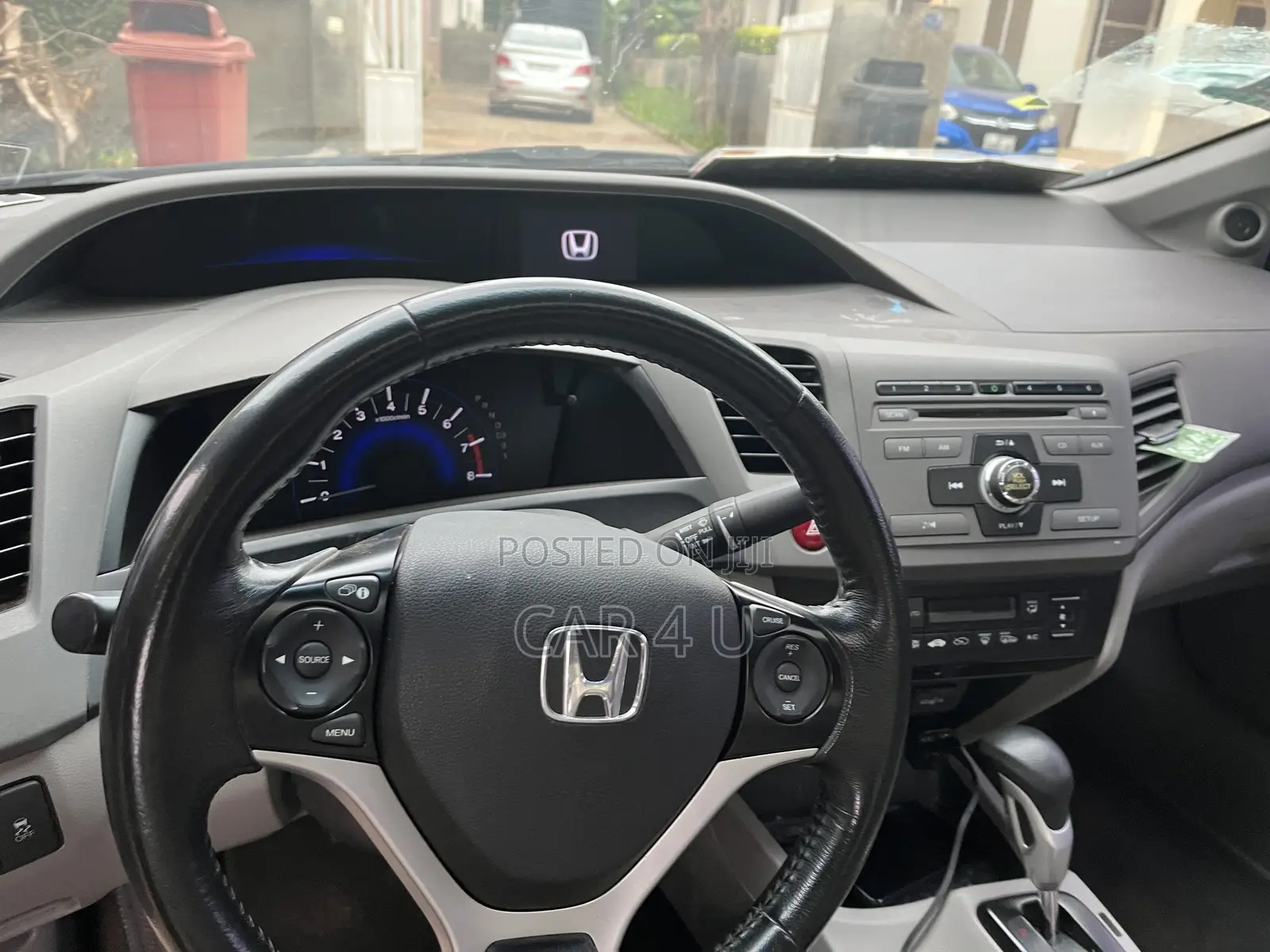 Honda Civic EX Sedan 2012 Silver