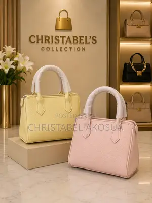 Premium Mini Handbag – Pink & Yellow Ladies Bag – New