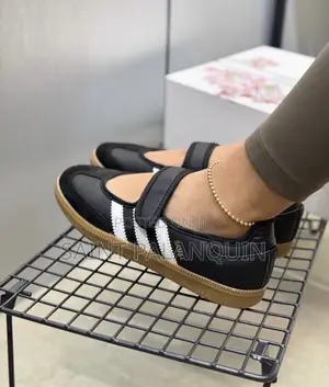 The Adidas Samba Jane Shoes, a Playful Mary Jane Hook-and-Loop