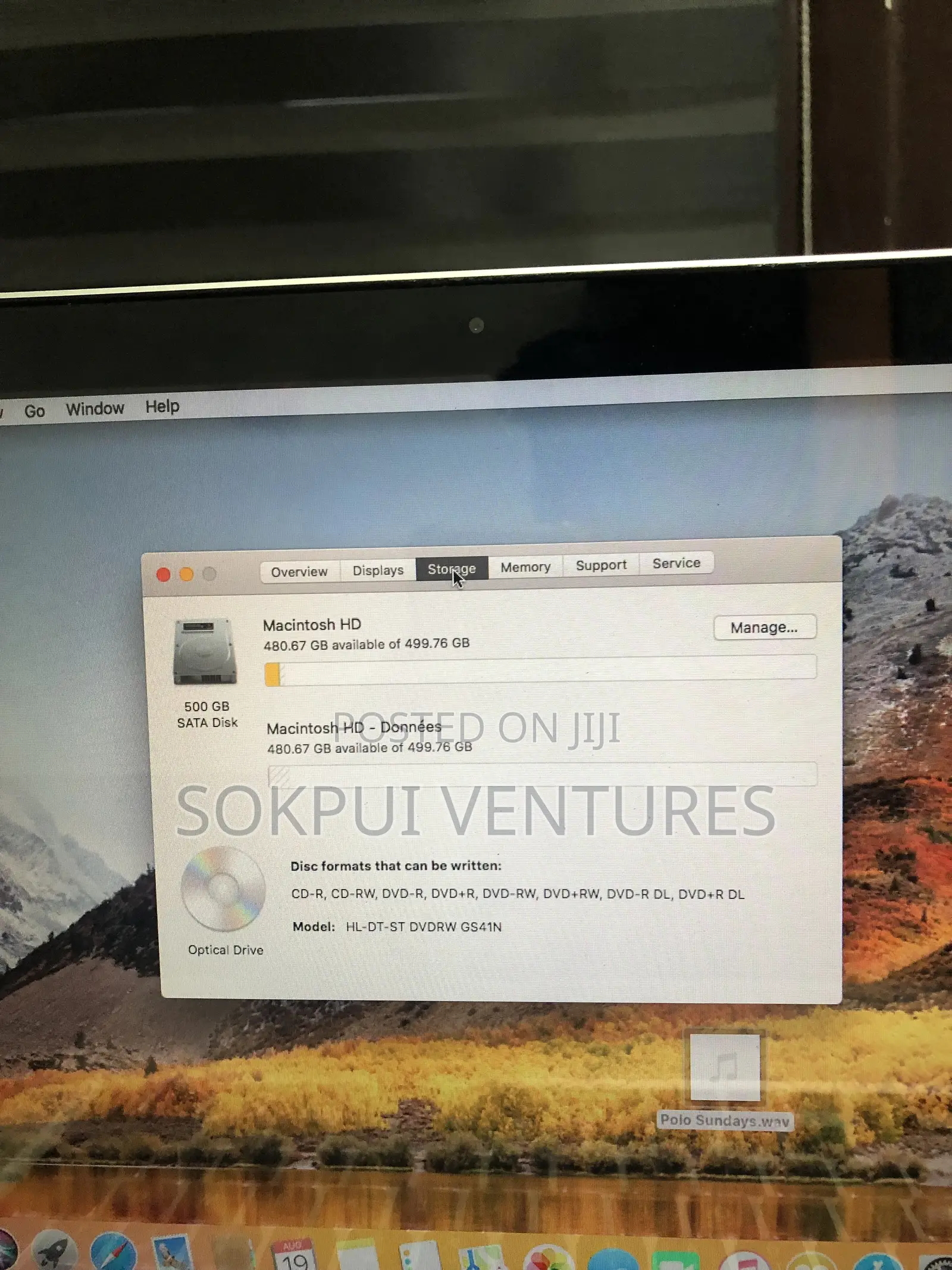 Laptop Apple MacBook Pro 2012 6GB Intel Core i5 HDD 500GB