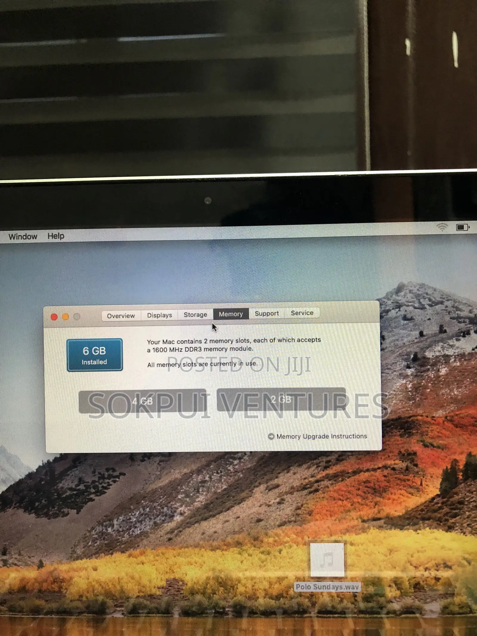 Laptop Apple MacBook Pro 2012 6GB Intel Core i5 HDD 500GB
