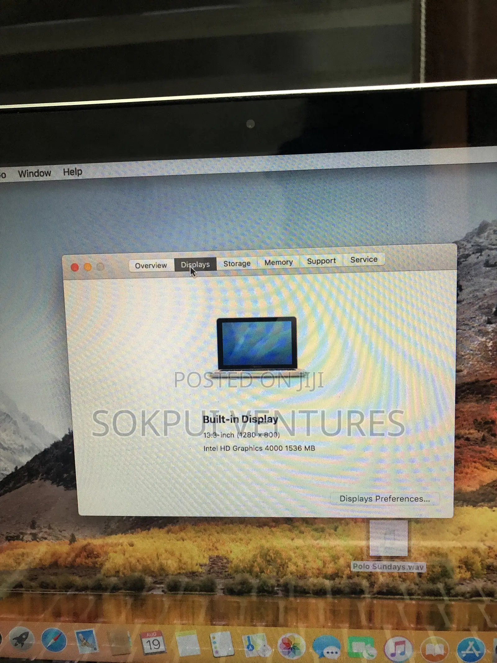 Laptop Apple MacBook Pro 2012 6GB Intel Core i5 HDD 500GB