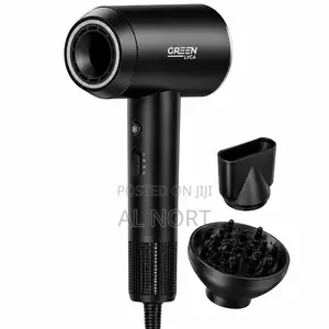 GREEN LYCA GL70185 Professional Hair Dryer – Black