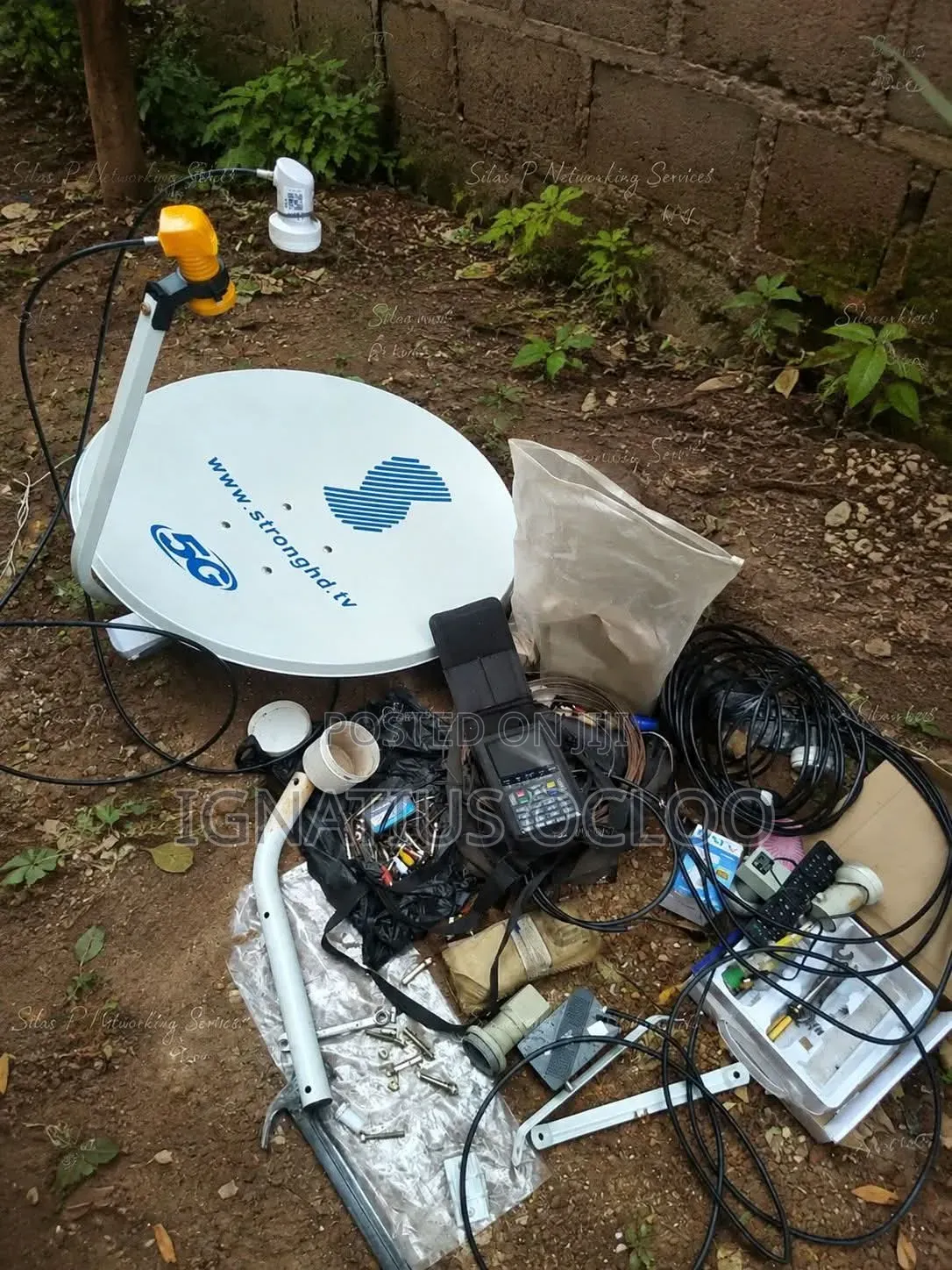 Satellite CCTV Installation Works