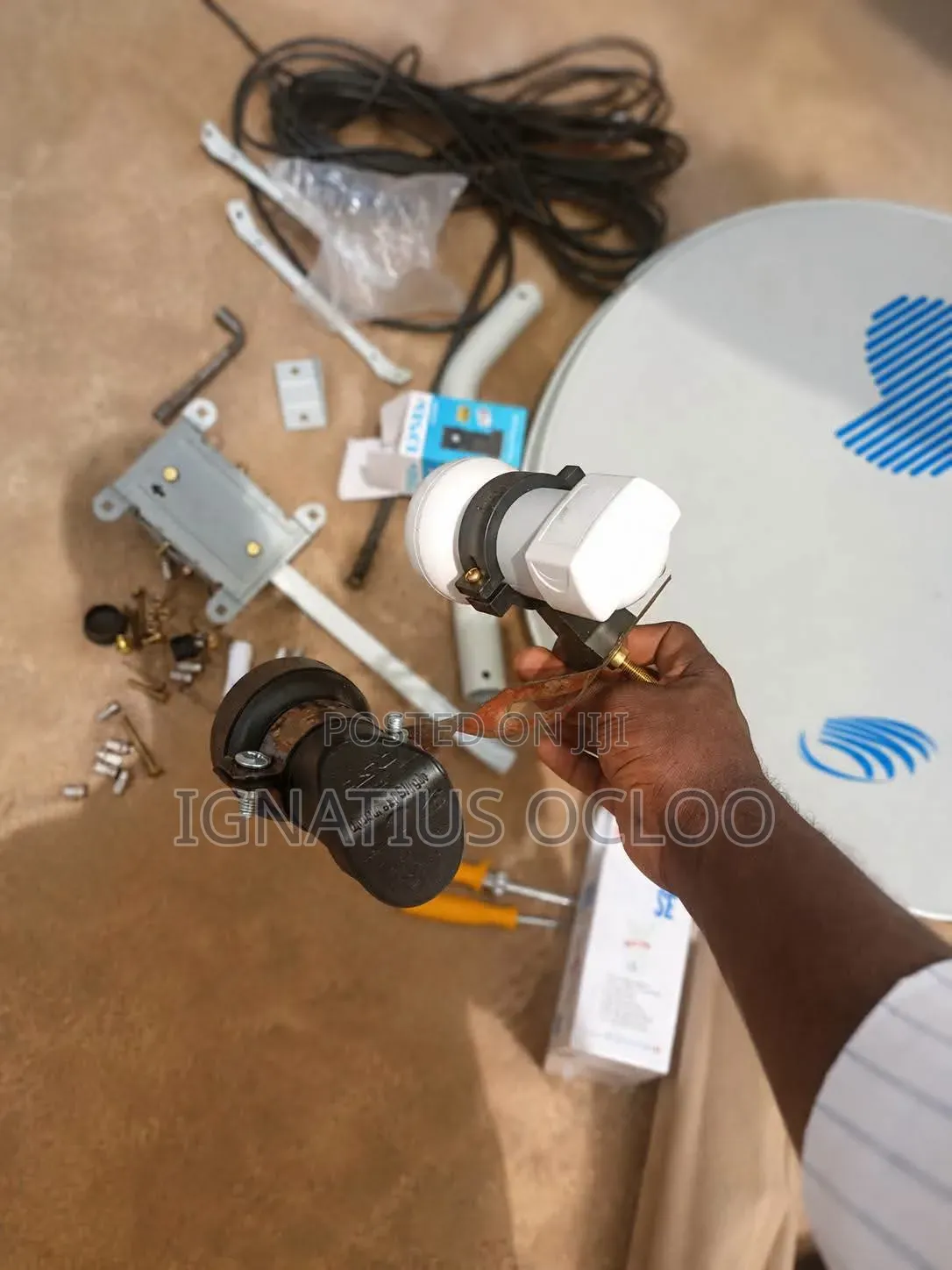 Satellite CCTV Installation Works