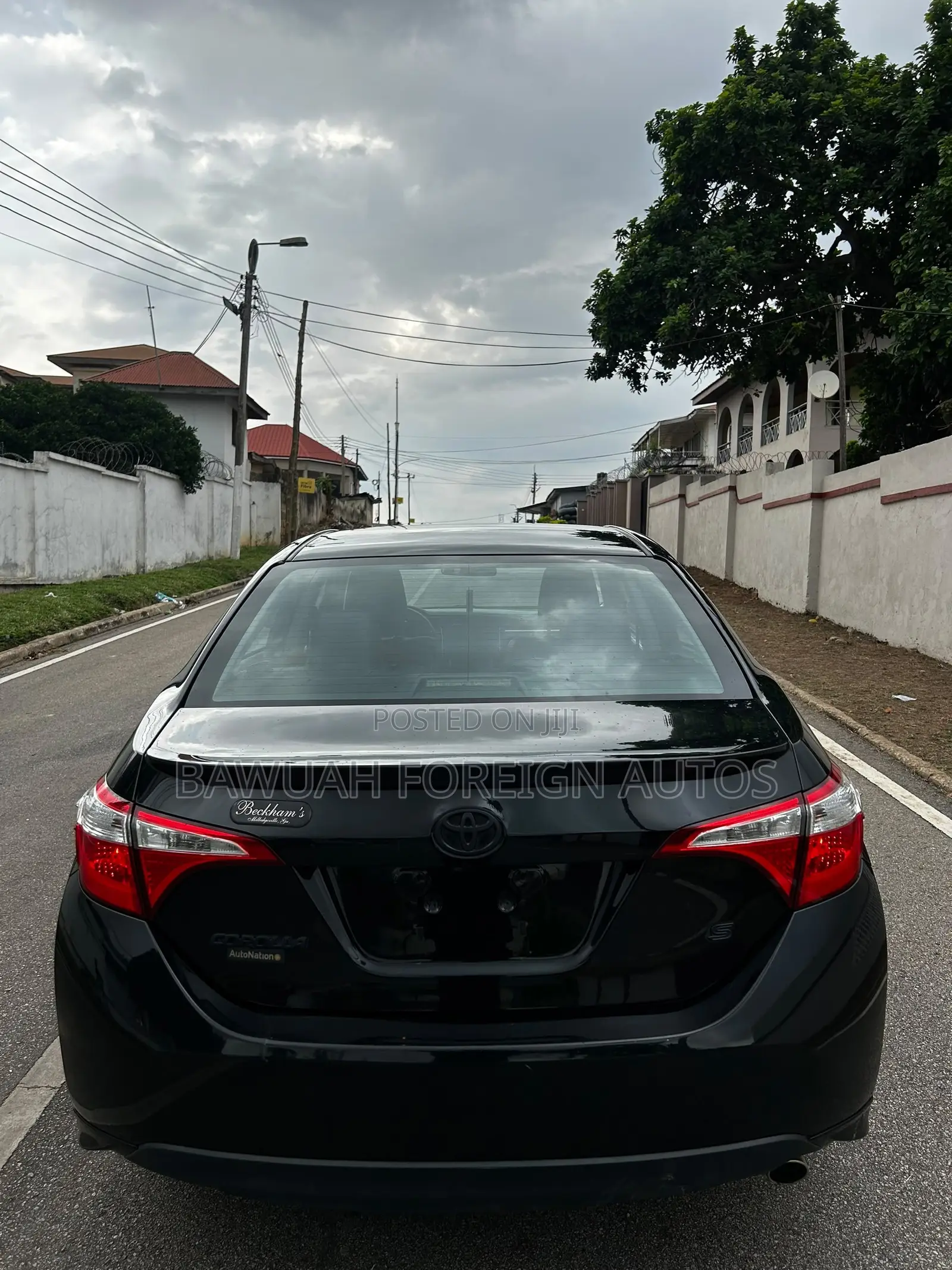 Toyota Corolla S 4dr Sedan (1.8L 4cyl CVT) 2016 Black