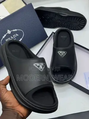 New PRADA Chunky Sole Slippers