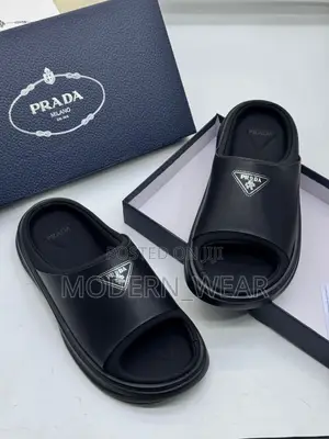 New PRADA Chunky Sole Slippers