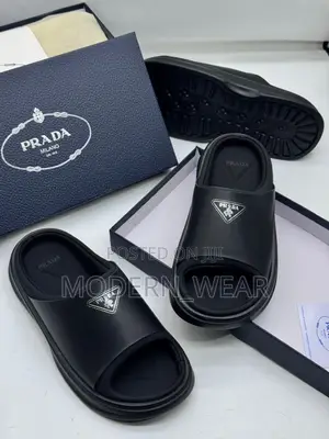 New PRADA Chunky Sole Slippers