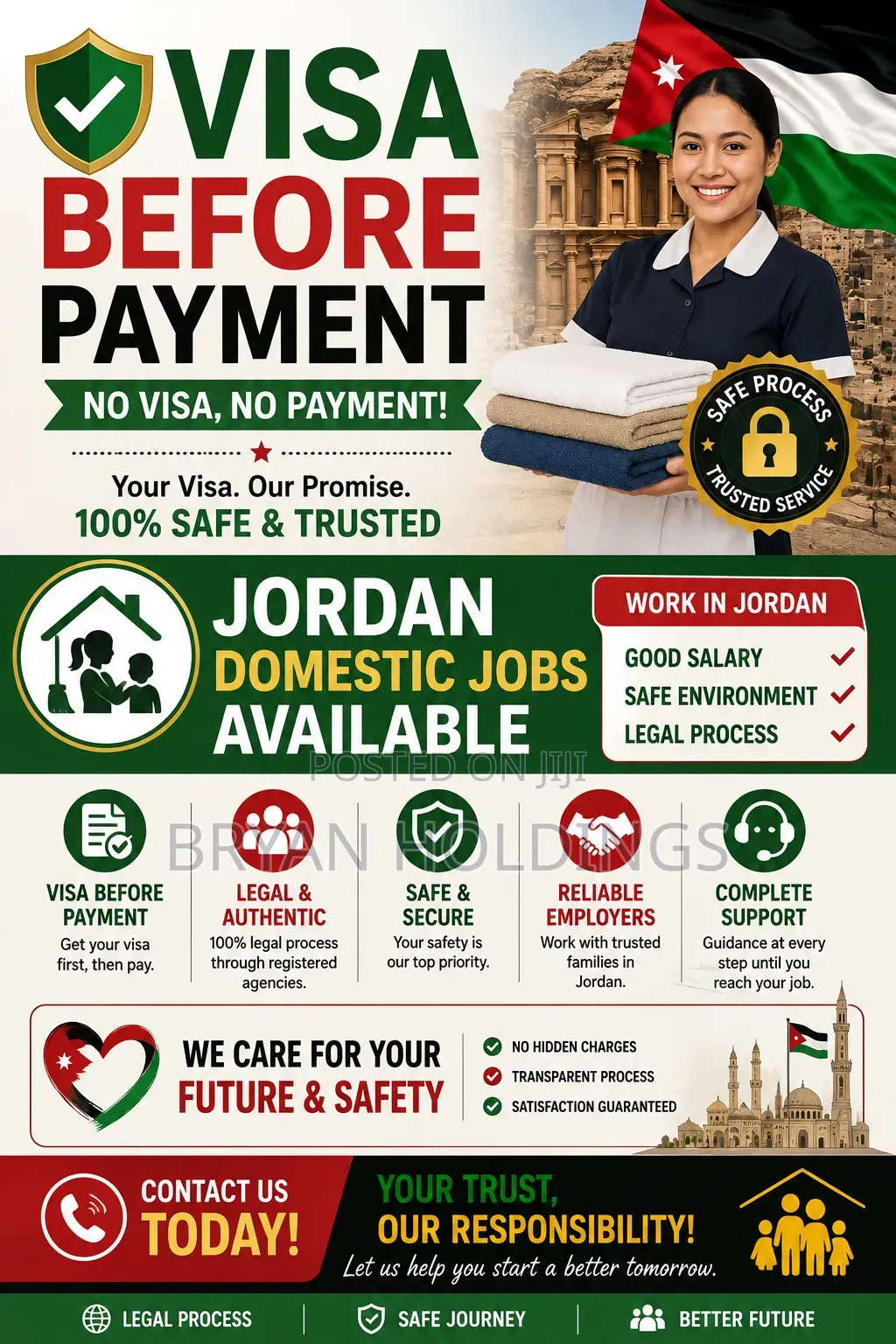 Visa Before Payment