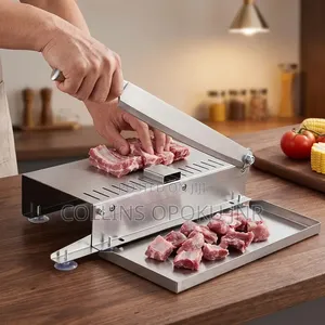 Stainless Steel Manual Slicing Machine Frozen Meat & Vegetables Slicer