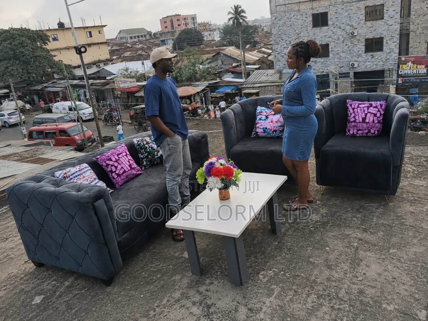 2singles Plus 2in1 Sofa Couch With FREE DELIVERY