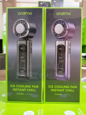 Oraimo TurboFan Rechargeable Fan With Built-in Ice-Cooling Chip