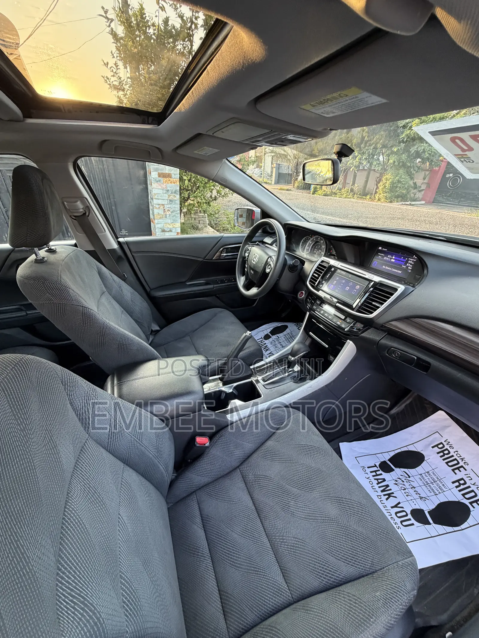 Honda Accord EX 4dr Sedan FWD (2.4L 4cyl 2A) 2016 Gray