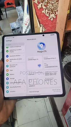 Honor Magic V3 512 GB Black