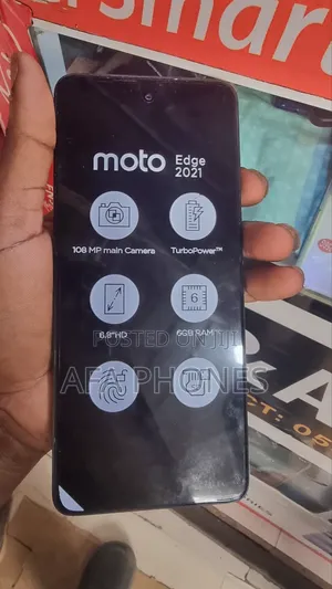 New Motorola Edge 5G UW (2021) 128 GB Blue