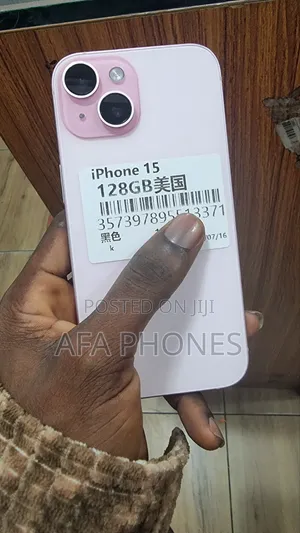 New Apple iPhone 15 128 GB Purple