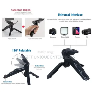 Original Quality Vblog Set With Mic, Remote and Light