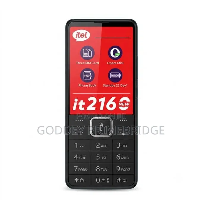 New Itel it2160 Black