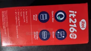 New Itel it2160 Black