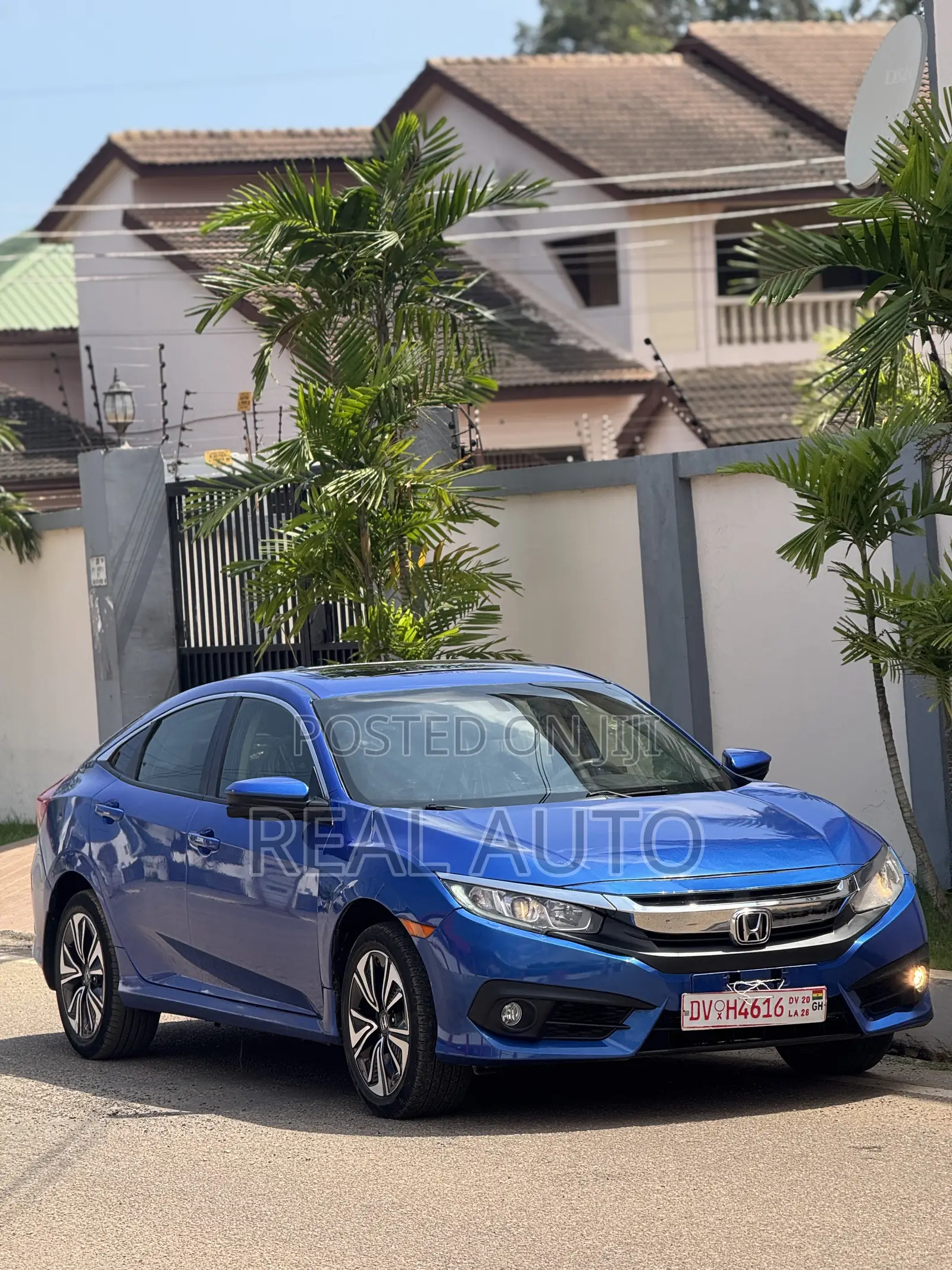 Honda Civic EX Sedan 2019 Blue