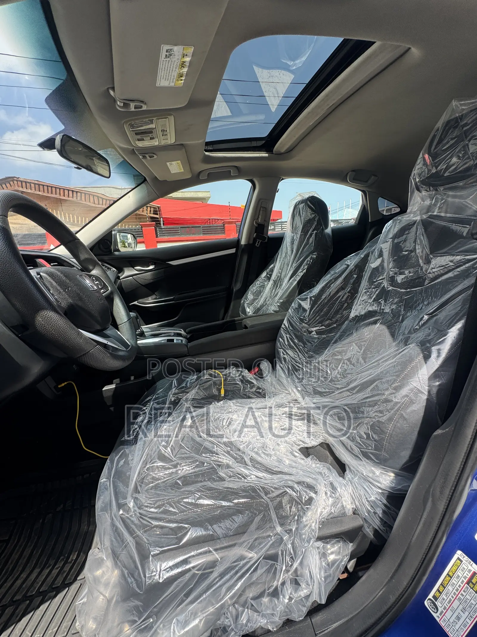 Honda Civic EX Sedan 2019 Blue