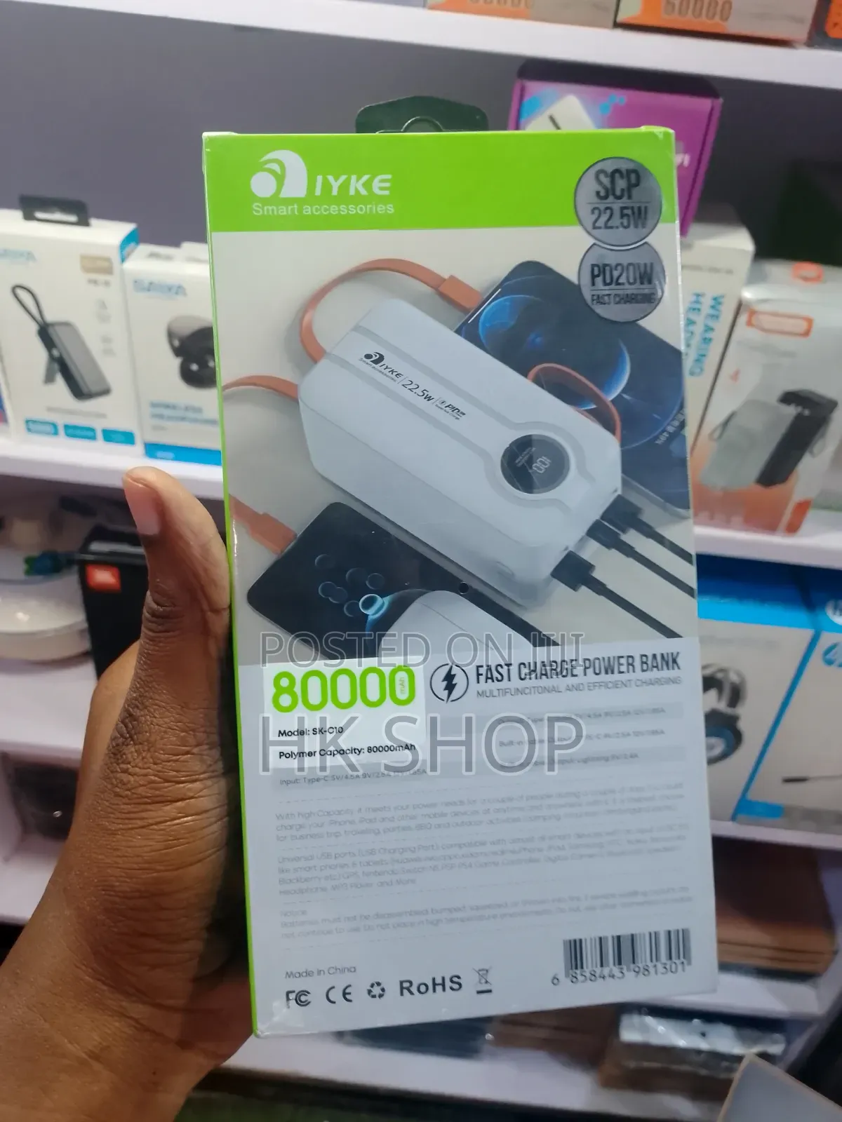 80,000 Mah Powerful Power Bank