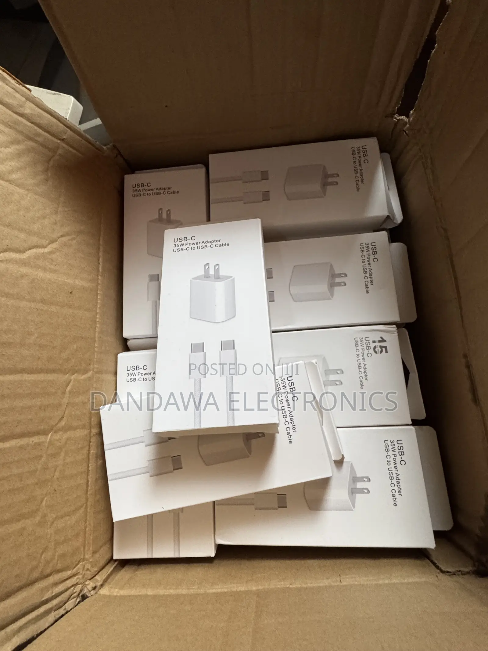 Original Type-C Fast Charger. (2 Pins)