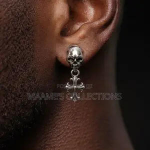 Men’s Stainless Steel Earrings – Stylish & Durable