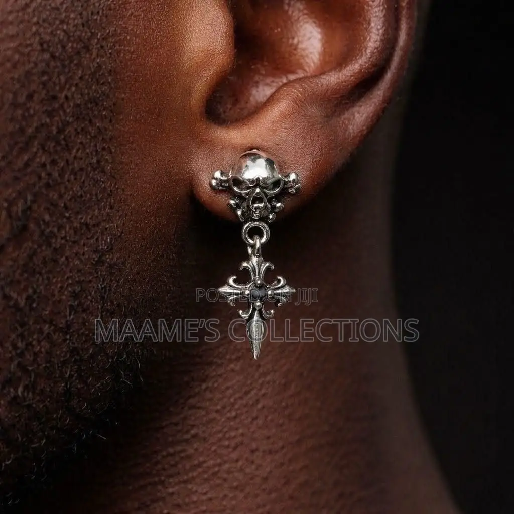 Men’s Stainless Steel Earrings – Stylish & Durable