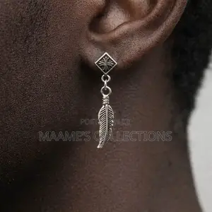 Men’s Stainless Steel Earrings – Stylish & Durable