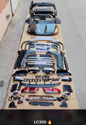 Toyota Land Cruiser 2018 Upgrade to Land Cruiser 300 Body Kit Availab