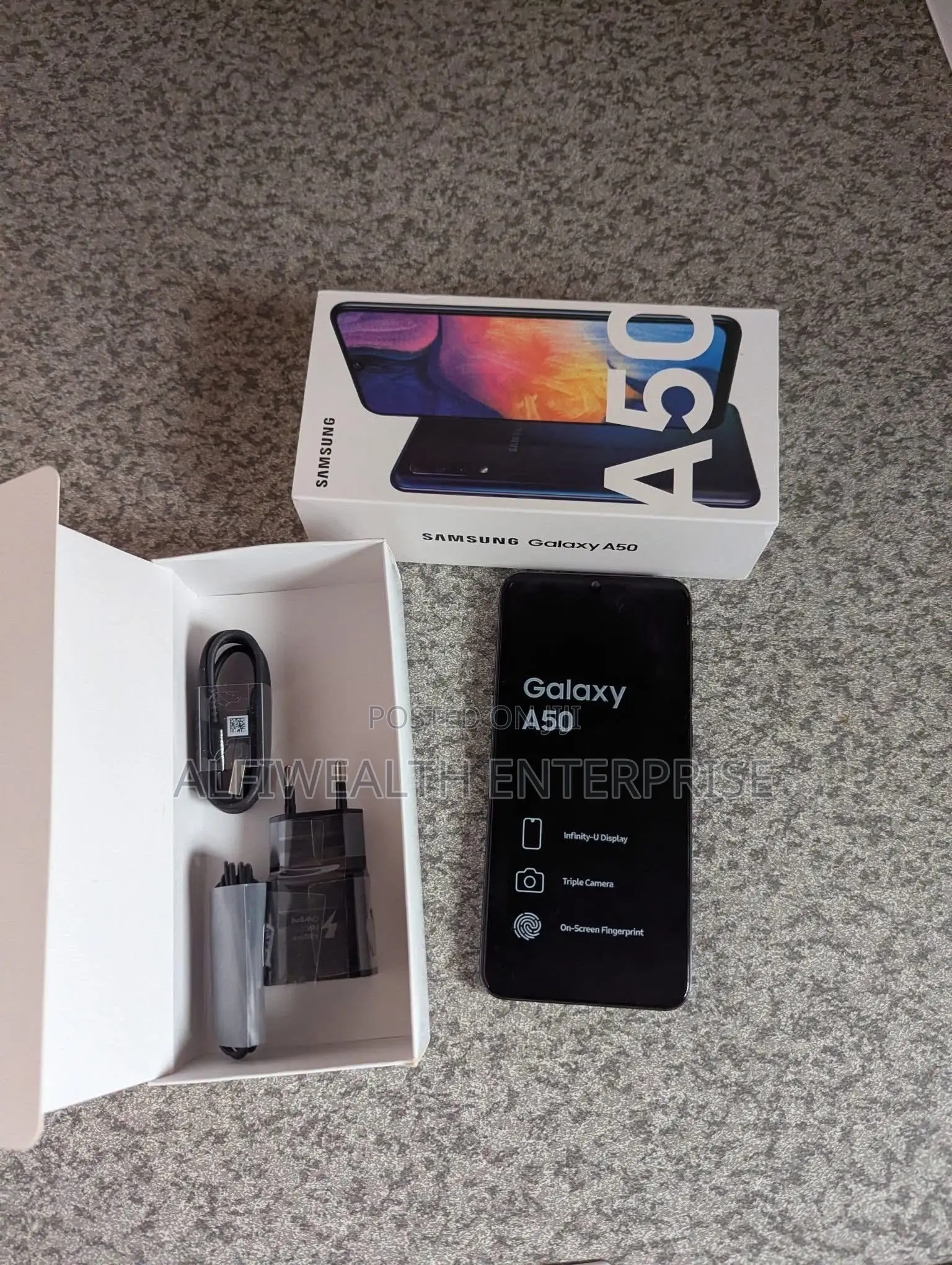 New Samsung Galaxy A50 128 GB Black