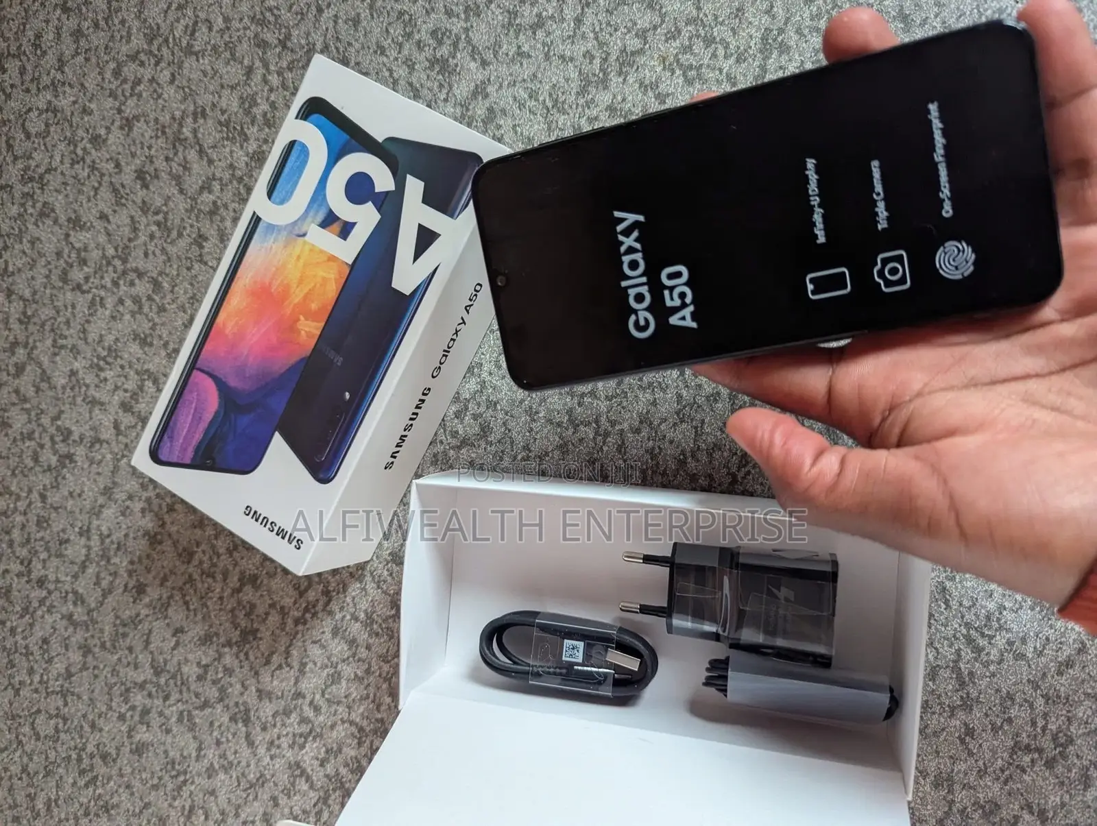 New Samsung Galaxy A50 128 GB Black