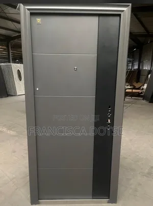 Smooth Gray Paladin Single Door