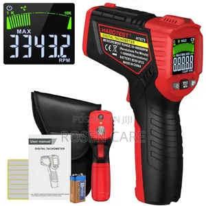 Habotest Ht675 Quality Digital Laser Tachometer Speedometer