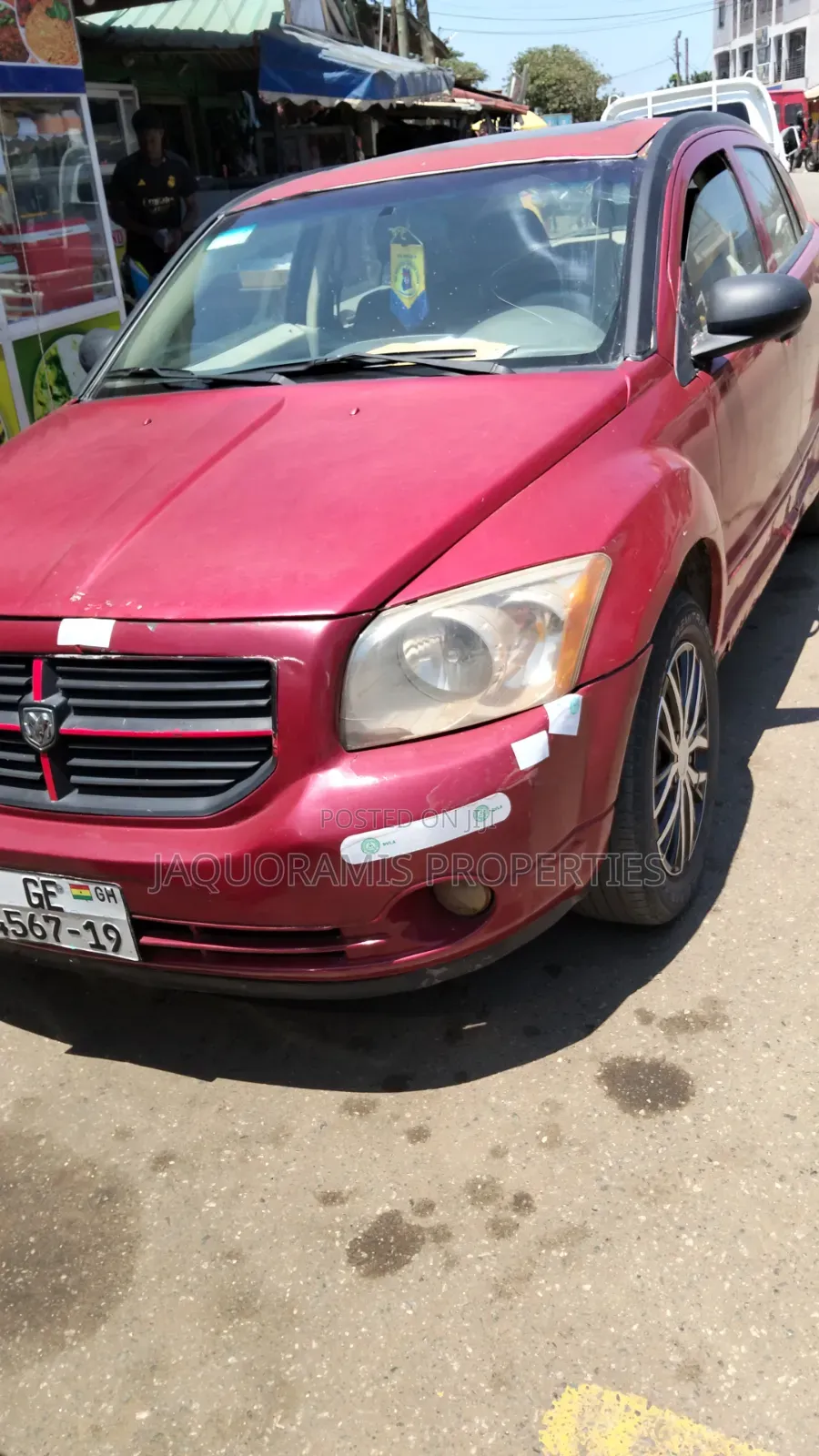 Dodge Caliber 2010 Red
