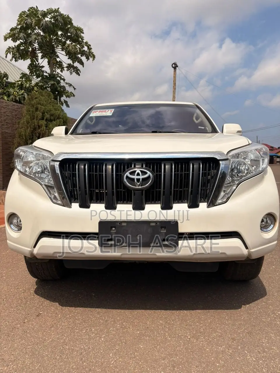 Toyota Land Cruiser Prado 2017 White