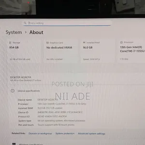 Desktop Computer HP 290 G4 All-in-One 16GB Intel Core i7 HDD 1T