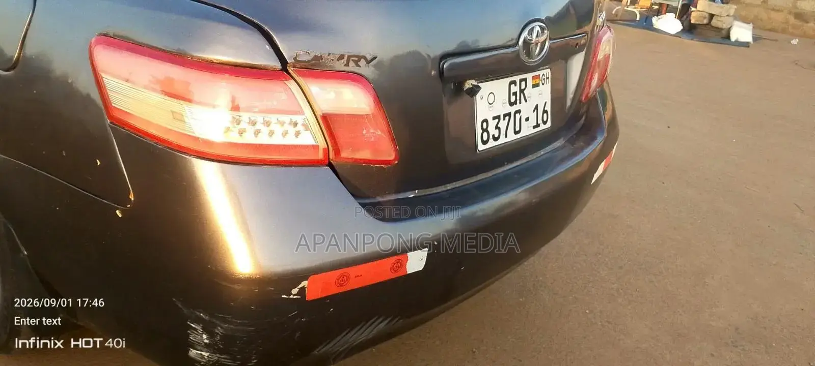 Toyota Camry 2008 Black
