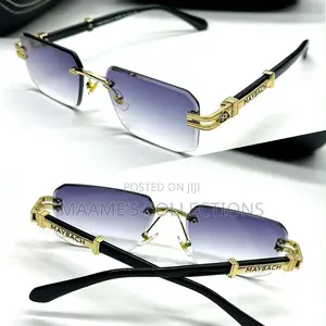 Luxury Maybach Rimless Sunglasses