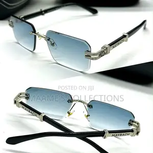 Luxury Maybach Rimless Sunglasses