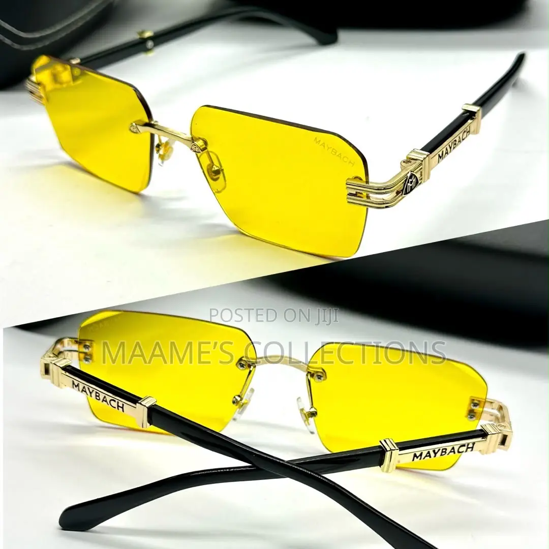 Luxury Maybach Rimless Sunglasses