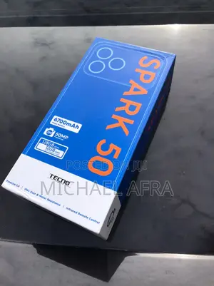 New Tecno Spark 50 128 GB Gray