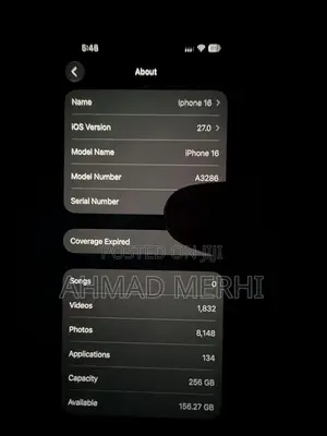 Apple iPhone 16 256 GB Blue