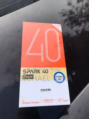 New Tecno Spark 40 Pro+ 256 GB Black
