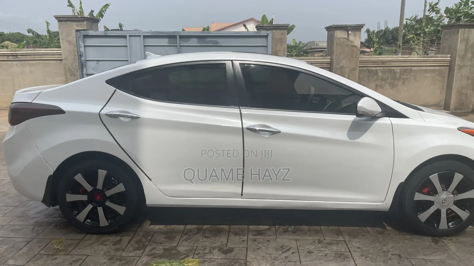 Hyundai Elantra Limited 2012 White
